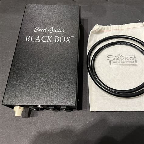 ebay tube for steel guitar black box|sarno black box for sale.